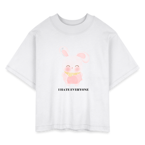 I Hate Everyone Women's Tee - white