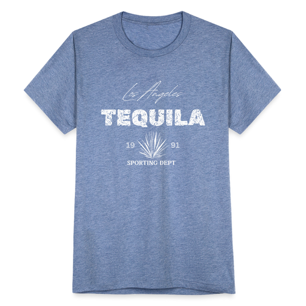 Los Angeles Tequila Sporting Dept T-Shirt - heather blue