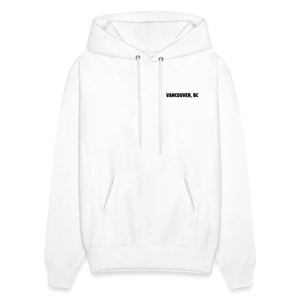 VANCOUVER BC Respect The Locals Hoodie - white