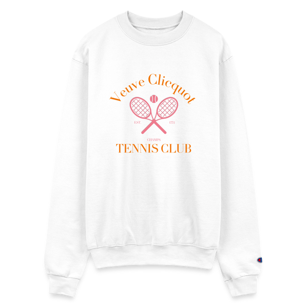 Veuve Clicquot Tennis Club Sweatshirt - white