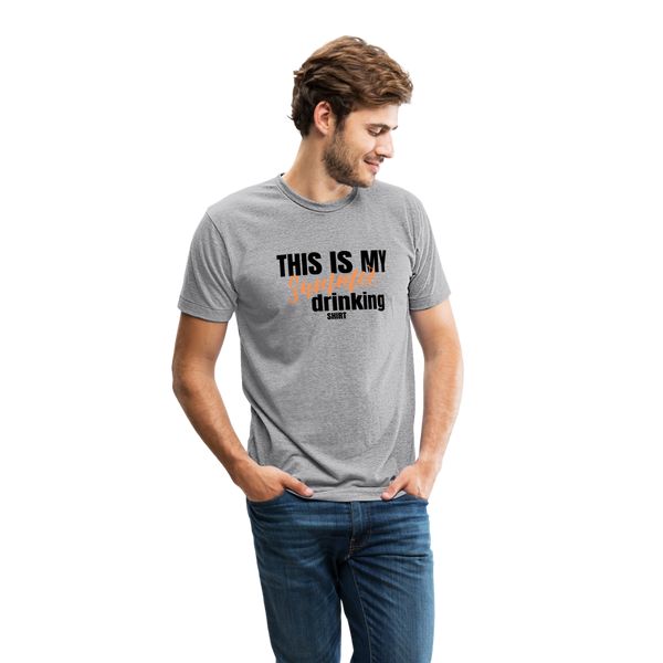 This is My Summer Drinking Shirt T-Shirt - heather grey