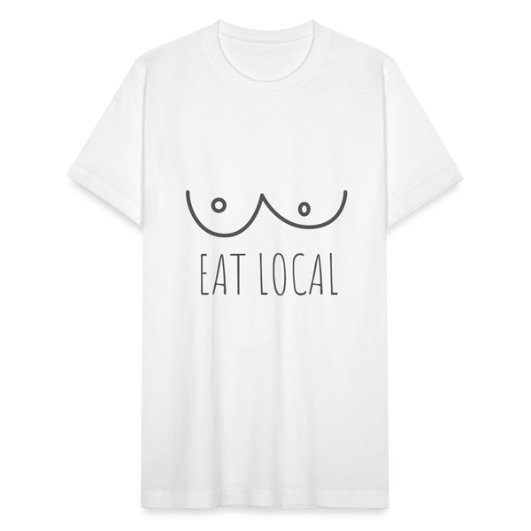 Eat local T-Shirt - white