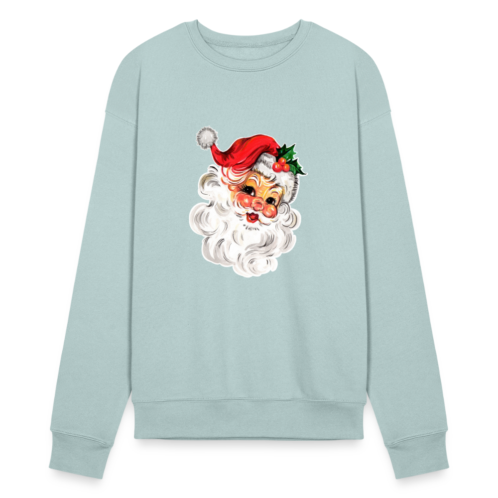 Santa Baby Sweatshirt - dusty blue