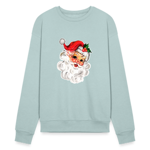 Santa Baby Sweatshirt - dusty blue