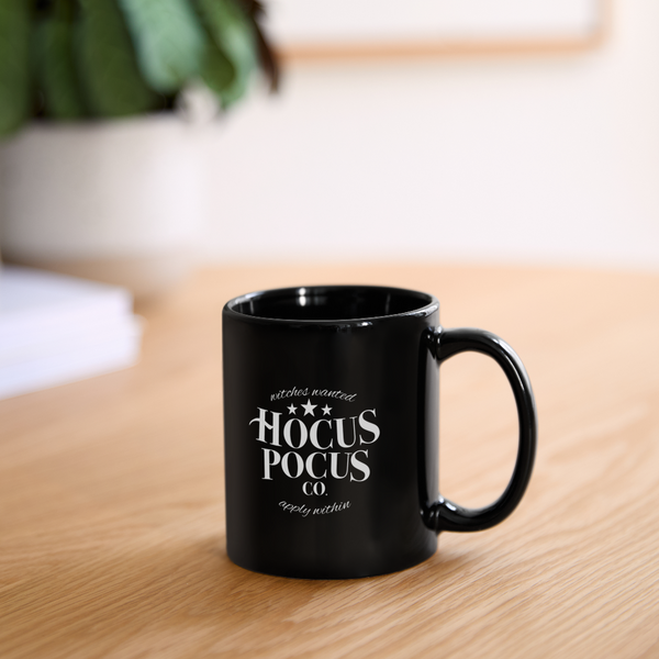 Witches Wanted, Hocus Pocus Mug - black