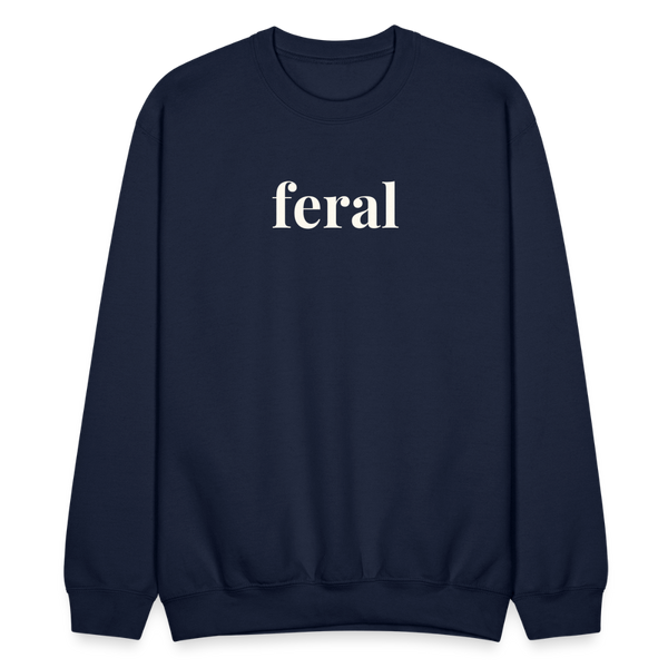 Feral Crewneck - navy