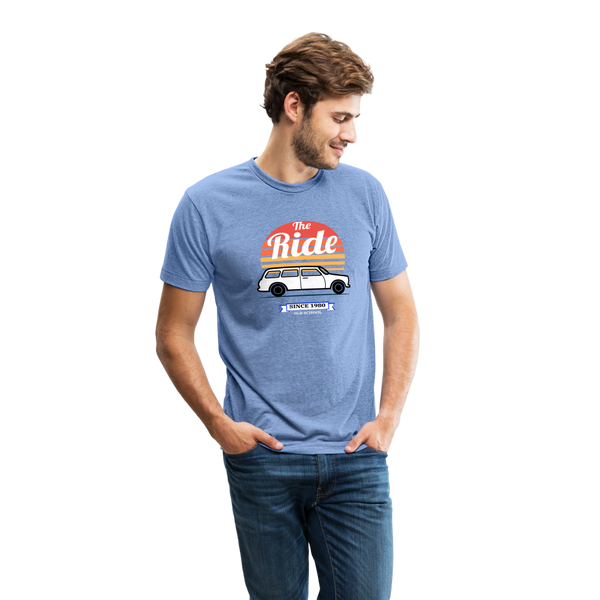 The Ride Since 1980 T-Shirt - heather blue