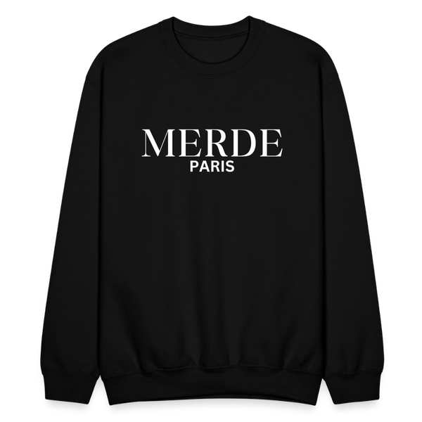 MERDE Paris Sweatshirt - black