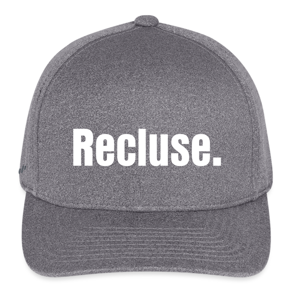 Recluse Flexfit Fitted Baseball Cap - light heather gray