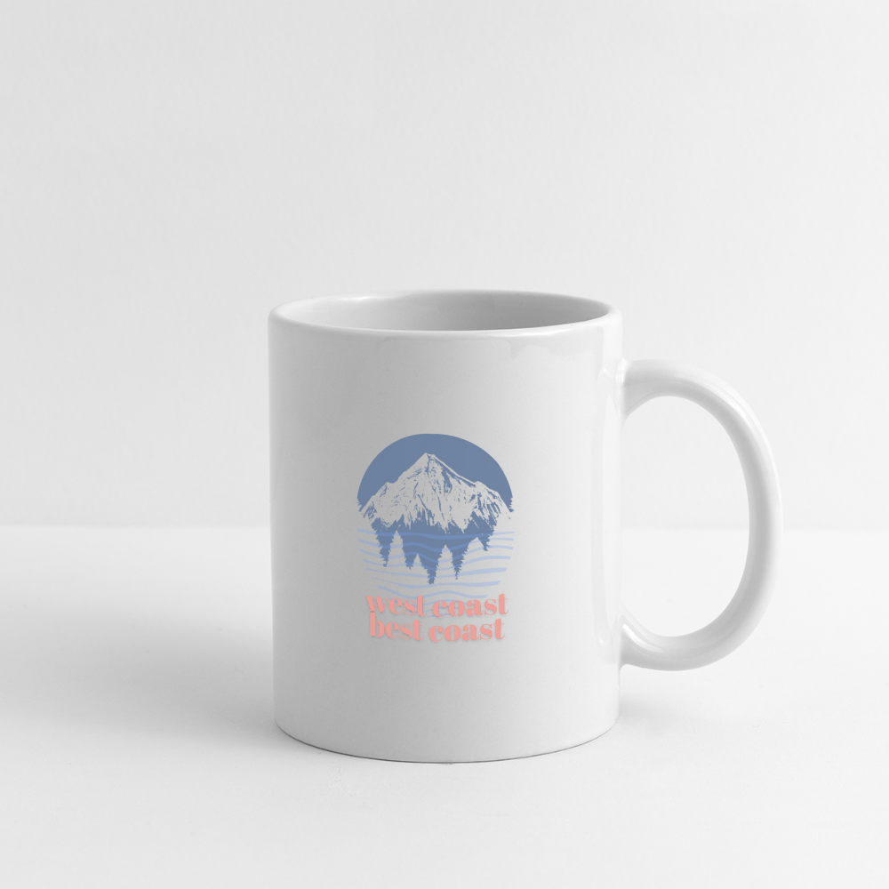 West Coast Best Coast Mug - white