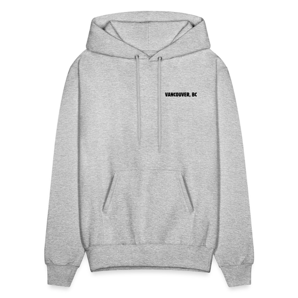 VANCOUVER BC Respect The Locals Hoodie - heather gray