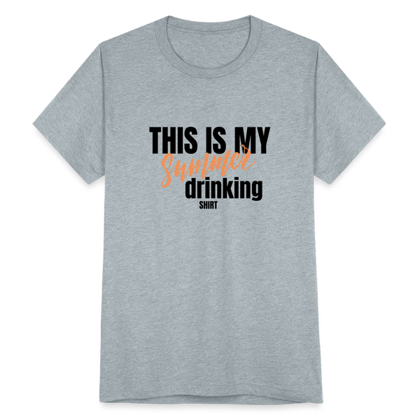 This is My Summer Drinking Shirt T-Shirt - heather grey