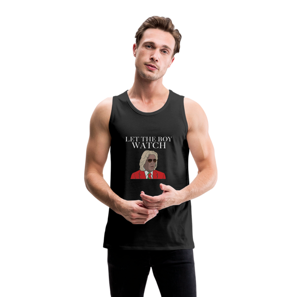 Let The Boy Watch Men’s Tank - black