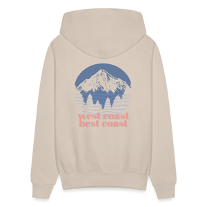 West Coast Best Coast Hoodie - Sand