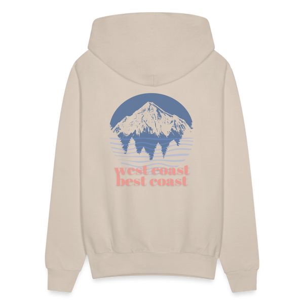 West Coast Best Coast Hoodie - Sand