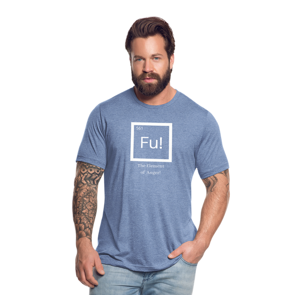 FU Element T-Shirt - heather blue