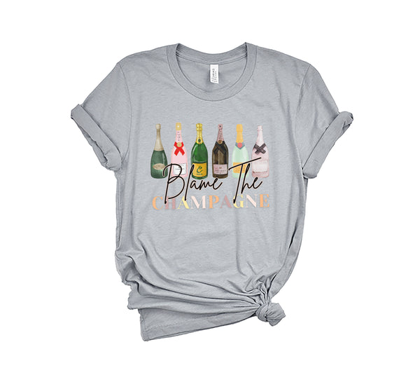 Blame The Champagne T-Shirt