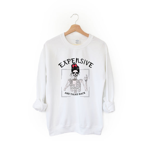 Expensive & Talks Back Crewneck