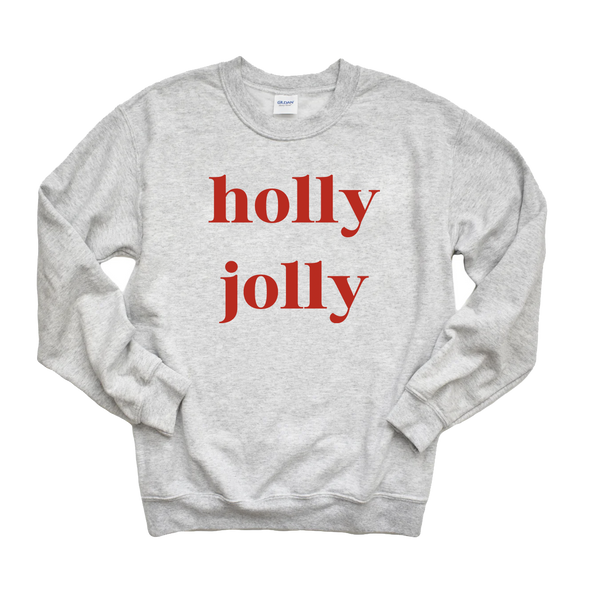 holly jolly Crewneck