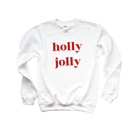 holly jolly Crewneck