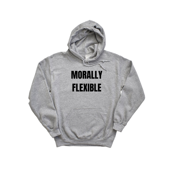 Morally Flexible Men's Hoodie