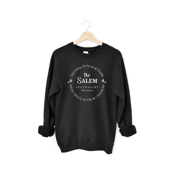 The Salem Apothecary Round Label Crewneck