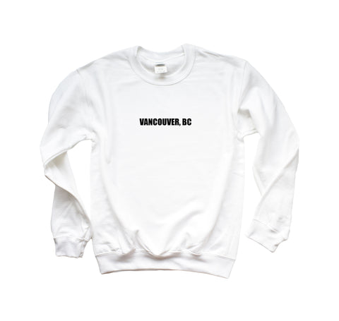 Vancouver BC Crewneck